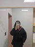 JEEP SPIRIT吉普羽絨棉服男冬季休閑面包服棉襖子加厚保暖防風(fēng)棉衣女情侶外套 米白色 XL （建議125-145斤） 曬單實(shí)拍圖