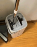 家妙芙（Jiamiaofu）懶人拖把家用一拖凈免手洗2025新款免手洗平板拖布6塊布帶桶拖把 曬單實(shí)拍圖