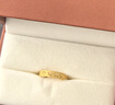 周生生足金六字真言大明咒黃金戒指男女款 婚戒83215R計價(jià) 15圈3.1克 曬單實(shí)拍圖