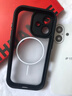 斯幻柯適用蘋果17手機殼磁吸iphone17保護套散熱17手機殼蘋果17手機殼簡約防摔天使眼二合一黑 曬單實拍圖