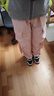 女童工裝褲夏季2025新款兒童潮酷夏裝褲子大童女孩寬松闊腿褲春秋 粉色 150 曬單實(shí)拍圖