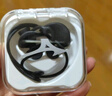 美津濃（MIZUNO）游泳耳塞防水中耳炎帶掛繩防丟泳鏡成人兒童硅膠堵耳裝備N2001黑 曬單實(shí)拍圖