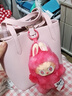 CHARLES&KEITH25秋新品簡(jiǎn)約通勤手提水桶包菜籃子包生日禮物CK2-10151518 Cotton Candy Pink棉花糖粉 S 曬單實(shí)拍圖
