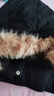 安奈兒（Annil）童裝女童長(cháng)款羽絨服2024冬新款保暖三防加厚 黑色 170  曬單實(shí)拍圖