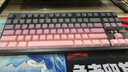 邁從（MCHOSE）K87S/G87旋鈕無(wú)線(xiàn)機械鍵盤(pán)電競游戲客制化有線(xiàn)/藍牙三模gasket結構全鍵熱插拔辦公 G87 黑莓粉漸變側刻 熾焰軸 曬單實(shí)拍圖