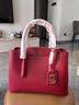 百麗商場(chǎng)同款婚包大容量質(zhì)感斜挎手提媽媽包X5349CX0 紅色 F 曬單實(shí)拍圖