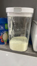 【爆款】食品級密封罐勺粉分離避光防潮外出便攜奶粉罐大容量 茶色1800ML 曬單實(shí)拍圖