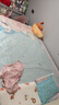 博洋寶貝（Beyond Kids）兒童涼席男孩女孩夏季冰絲席可折疊卡通二/三件套兒童床軟涼席子 【床席 A類(lèi)+可水洗】兔兔星球 135cm*199cm 曬單實(shí)拍圖