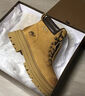 駱駝（CAMEL）【山越】高幫戶外工裝靴短靴登山鞋踢不爛大黃靴女馬丁靴 L23W076036戈壁土黃 37 曬單實拍圖