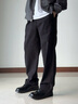 森馬（Semir）王安宇同款丨休閑褲男25冬磨毛寬松闊腿男褲通勤褲子109725127106 曬單實拍圖
