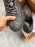 西域駱駝（VANCAMEL）出口美國真皮戶(hù)外運動(dòng)休閑登山鞋男秋冬款軟底寬腳徒步旅游鞋 灰色 40 【標準皮鞋碼】 曬單實(shí)拍圖