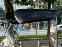 一家有篷電動(dòng)車(chē)新款雨棚摩托遮陽(yáng)傘電瓶車(chē)擋雨棚遮雨罩摩托遮雨棚防曬罩 長(cháng)款/全黑+前開(kāi)窗+帽檐+后立柱 有后視鏡車(chē)型拍（F2Y） 曬單實(shí)拍圖