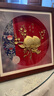 秦庭瀾境（QINTINLANJIN）足金金箔壽桃畫(huà)祝壽禮物送爺爺送奶奶送長(cháng)輩送老人生日禮品賀大壽福壽安康-壽桃 30*30cm 曬單實(shí)拍圖