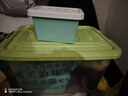 京東物流 塑料收納箱玩具儲(chǔ)物箱超大容量宿舍被子衣服收納箱批發(fā) X01號(hào)箱 22*17*13cm 天藍(lán)色 曬單實(shí)拍圖