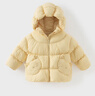 戴維貝拉女童防水羽絨服兒童白鴨絨外套冬裝寶寶連帽上衣洋氣 曬單實(shí)拍圖
