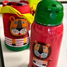 虎牌（TIGER）【京東限定】?jì)和乇瓕W(xué)生吸管便攜水杯一杯雙蓋小獅子600ml 曬單實(shí)拍圖