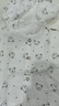 眺德高 兒童睡衣 春秋純棉長(cháng)袖睡衣家居服套裝兒童秋衣秋褲雙層紗休閑服 兒童睡衣套裝-白色小熊-90cm 曬單實(shí)拍圖