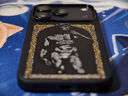 LLLIMITED LUXURYCASES適用蘋(píng)果iPhone17ProMax LLC黑大衛凱夫拉手機殼全包Magsafe磁吸超薄碳纖維紋相機按鍵保護殼 黑大衛搭曲面黑PEEK iPhone 17 P 曬單實(shí)拍圖