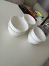 蘇氏陶瓷（SUSHI CERAMICS）羊脂玉白瓷功夫茶杯小碗杯陶瓷品茗杯6個(gè)裝（簡(jiǎn)裝）J0929 曬單實(shí)拍圖