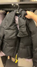 三彩2025冬季新款90白鴨絨羽絨服寬松面包服短款立領(lǐng)外套M 曬單實(shí)拍圖