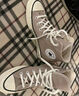 匡威（Converse）1970S經(jīng)典復(fù)古三星標(biāo)男女情侶灰色高幫防滑耐磨帆布鞋/A06520C 灰色高幫 A06520C 39 (245mm) /24.5厘米.（寬） 曬單實(shí)拍圖