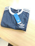 阿迪達斯 （adidas）三葉草男女款 3-STRIPES TEE 短袖 KB2459 黑色 S 曬單實拍圖