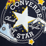 Converse匡威兒童上衣2025秋季新款男童套頭衛(wèi)衣時(shí)尚純棉女童圓領(lǐng)上衣 藏青藍(lán) 140 /68 【建議身高128-140cm】 曬單實(shí)拍圖