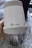 小熊（Bear）嬰兒輔食機(jī)寶寶打泥神器 多功能料理機(jī)蒜蓉機(jī)碎肉機(jī) 8葉單杯單刀 曬單實(shí)拍圖