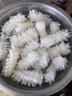 真魷魚(yú)鮮凍魷魚(yú)花新鮮魷魚(yú)耳花火鍋食材尤魚(yú)花冷凍 【鮮切魷魚(yú)花】二斤裝 曬單實(shí)拍圖