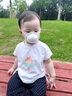 袋鼠醫(yī)生（DR.ROOS）兒童口罩3d立體0-6個月嬰幼兒寶寶口罩6-12月親膚透氣防花粉10支 曬單實拍圖