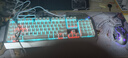 前行者（EWEADN）TK900機械鍵盤(pán)鼠標套裝電競游戲有線(xiàn)臺式電腦筆記本辦公鍵鼠耳機三件套多功能旋鈕  青軸吃雞外設 曬單實(shí)拍圖
