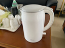 美的（Midea）電熱水壺食品級316L不銹鋼雙層無縫一體內(nèi)膽防燙燒水壺 1.7L自動智能斷電開水壺SH17M301PRO 曬單實拍圖