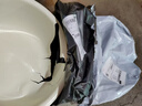 新款圓形家用洗臉盆加厚衛(wèi)生間廚房洗衣洗菜洗腳宿舍泡腳盆 奶油黃 小號【直徑23CM】 曬單實(shí)拍圖