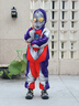 ULTRAMAN奧特曼衣服男童加絨加厚發(fā)光冬裝兒童賽羅男孩冬季套裝蜘蛛俠童裝 【迪迦】（發(fā)光眼鏡胸燈） 120 【建議身高110-120cm】 曬單實(shí)拍圖