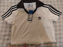 阿迪達斯（adidas）童裝25夏季男女大童T恤三葉草兒童簡(jiǎn)約百搭休閑運動(dòng)短袖JE0515 曬單實(shí)拍圖