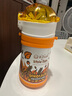 膳魔師（THERMOS）兒童水杯316l不銹鋼保溫杯寶寶水杯小學(xué)生吸管杯耐磨防摔可斜跨 黃恐龍 320ml （帶杯繩+恐龍蛋） 曬單實(shí)拍圖