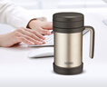 膳魔師（THERMOS）保溫杯子500ml不銹鋼帶茶漏商務(wù)辦公馬克咖啡泡茶杯TCMF-501 GL 曬單實(shí)拍圖
