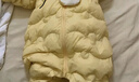 巴拉巴拉童裝嬰兒連體衣輕薄羽絨服寶寶衣服2025冬裝抱衣爬服男童女童萌趣 黃色雪人-白鴨絨 90 cm-充絨量47g 曬單實拍圖