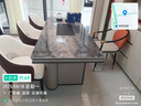 南柯人奢石巖板茶臺桌現(xiàn)代輕奢辦公室茶臺燒水壺一體新中式泡茶桌椅組合 2.0米茶桌+1主人椅+4客人椅 曬單實拍圖