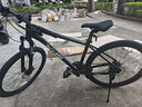 喜德盛（xds）山地自行車(chē)黑客500鋁合金車(chē)架24速油碟單車(chē)27.5輪徑深灰白17寸 曬單實(shí)拍圖