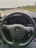 大眾朗逸方向盤(pán)套真皮手縫途觀(guān)L途岳桑塔納速騰凌渡邁騰探岳寶來(lái) 碳纖維拼色黑線(xiàn)/備注車(chē)型年代 曬單實(shí)拍圖