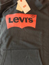 Levi's李維斯男士針織抽繩經(jīng)典LOGO連帽休閑衛衣003YT0001 曬單實(shí)拍圖