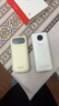 紐曼（Newmine）20000毫安時大容量充電寶【3C認(rèn)證|可上飛機】自帶三線10W移動電源適用蘋果華為等手機耳機 奶茶色 曬單實拍圖