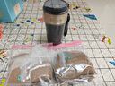卡羅特保溫杯陶瓷內(nèi)膽咖啡杯女高顏值吸管水杯便攜隨行保冷500ML摩卡灰 曬單實(shí)拍圖