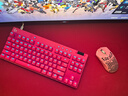 羅技（G）PRO X TKL RAPID/GPW RT快銀磁軸電競鍵盤(pán)  FPS/無(wú)畏契約/瓦羅蘭特 RT快速觸發(fā)（粉色） 曬單實(shí)拍圖