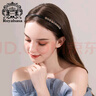 Royal sasa皇家莎莎發(fā)箍發(fā)飾簡(jiǎn)約發(fā)帶洗臉壓發(fā)頭箍水鉆發(fā)卡成人頭飾品 曬單實(shí)拍圖