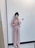 苒琦媽咪孕婦裝春裝套裝2025新款韓版洋氣連帽衛(wèi)衣寬松慵懶休閑長(zhǎng)褲兩件套 粉色 L 曬單實(shí)拍圖
