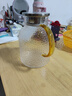 京東京造 涼水壺 高硼硅玻璃茶水分離耐熱耐高溫冷水壺泡茶杯大容量1.8L 曬單實拍圖
