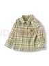 巴拉巴拉童裝寶寶長(cháng)袖襯衫男童2025秋格子外套超柔絨親膚舒適208325102103 曬單實(shí)拍圖
