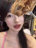 DAISY DREAM玫瑰的故事劉亦菲同款耳環(huán)女2025年新款歐美大圓圈耳圈氣質(zhì)耳飾品 【5CM】素圈耳環(huán) 曬單實(shí)拍圖